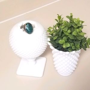 NEW MANGO GREEN MARBLE STONE CHUNKY RING